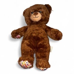 Build-a-bear workshop Bday teddy Brown Teddy bear NWT pumpkin spice scent